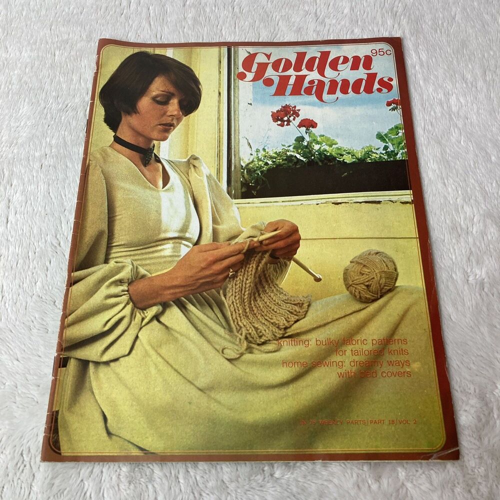 Golden Hands Knitting Dressmaking & Needlecraft Guide Part 18 Volume 2